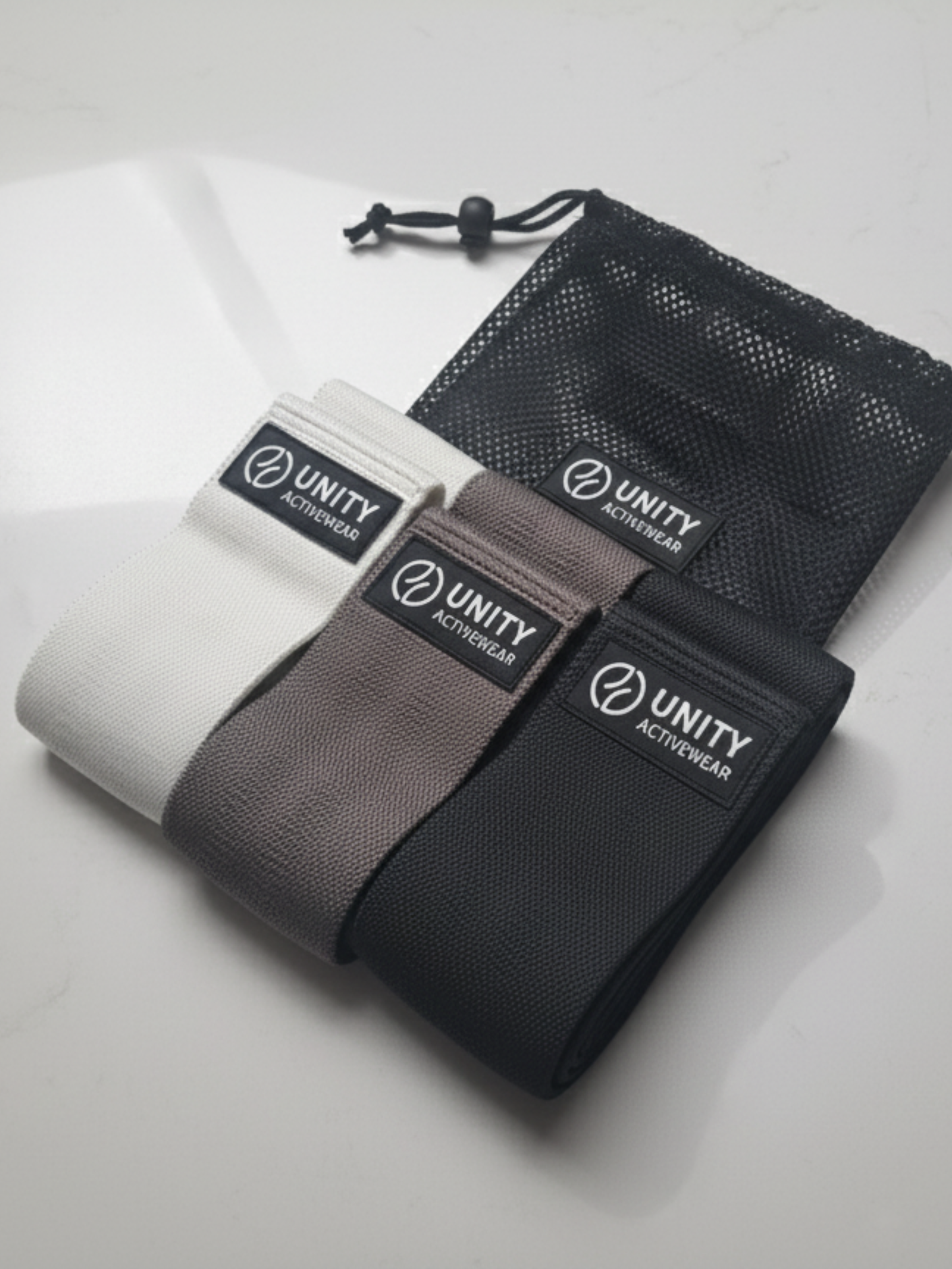 Resistance Bands – Set of 3 (with Storage Bag)