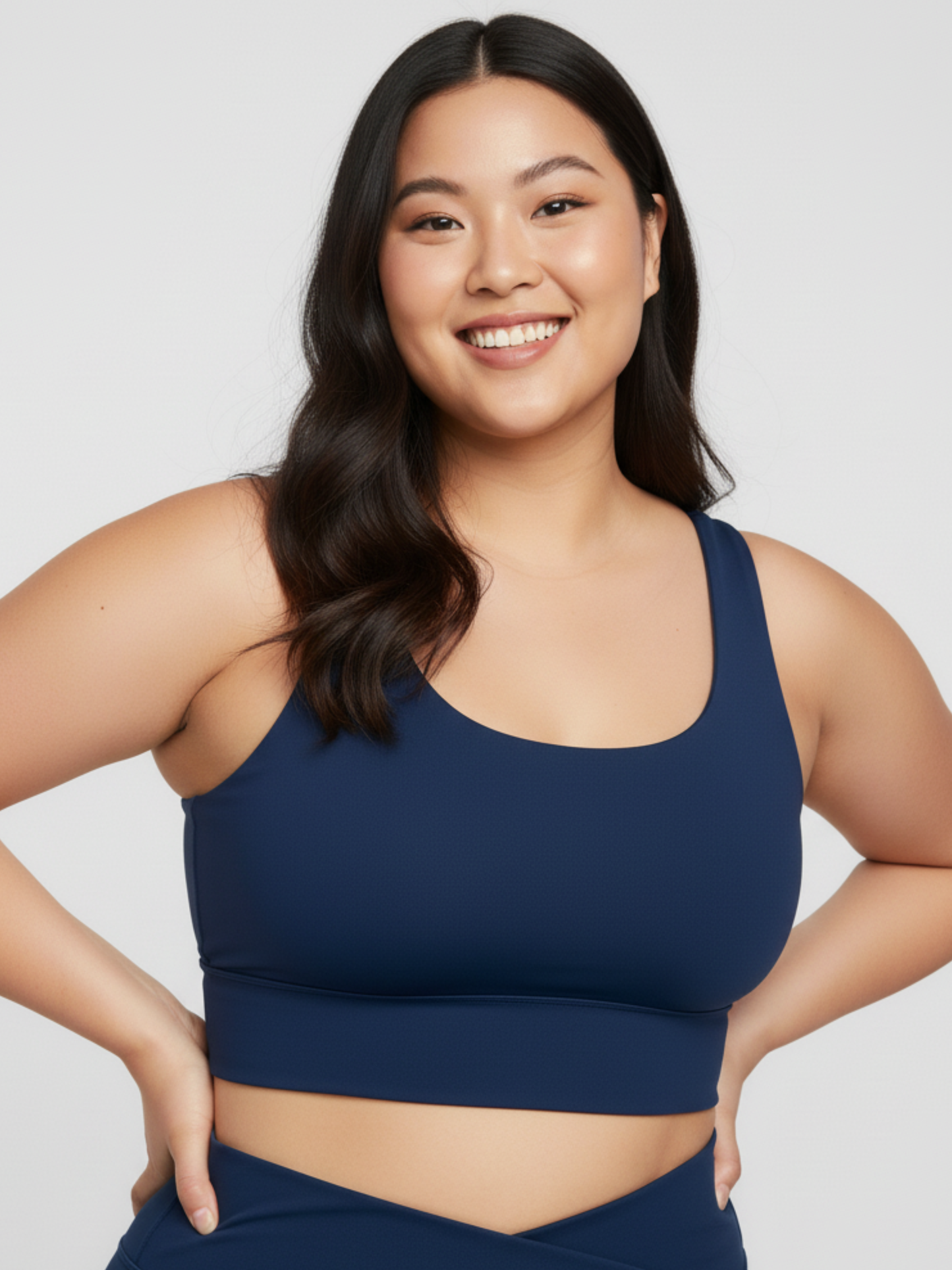 Women's Criss-Cross Crop (Teal)