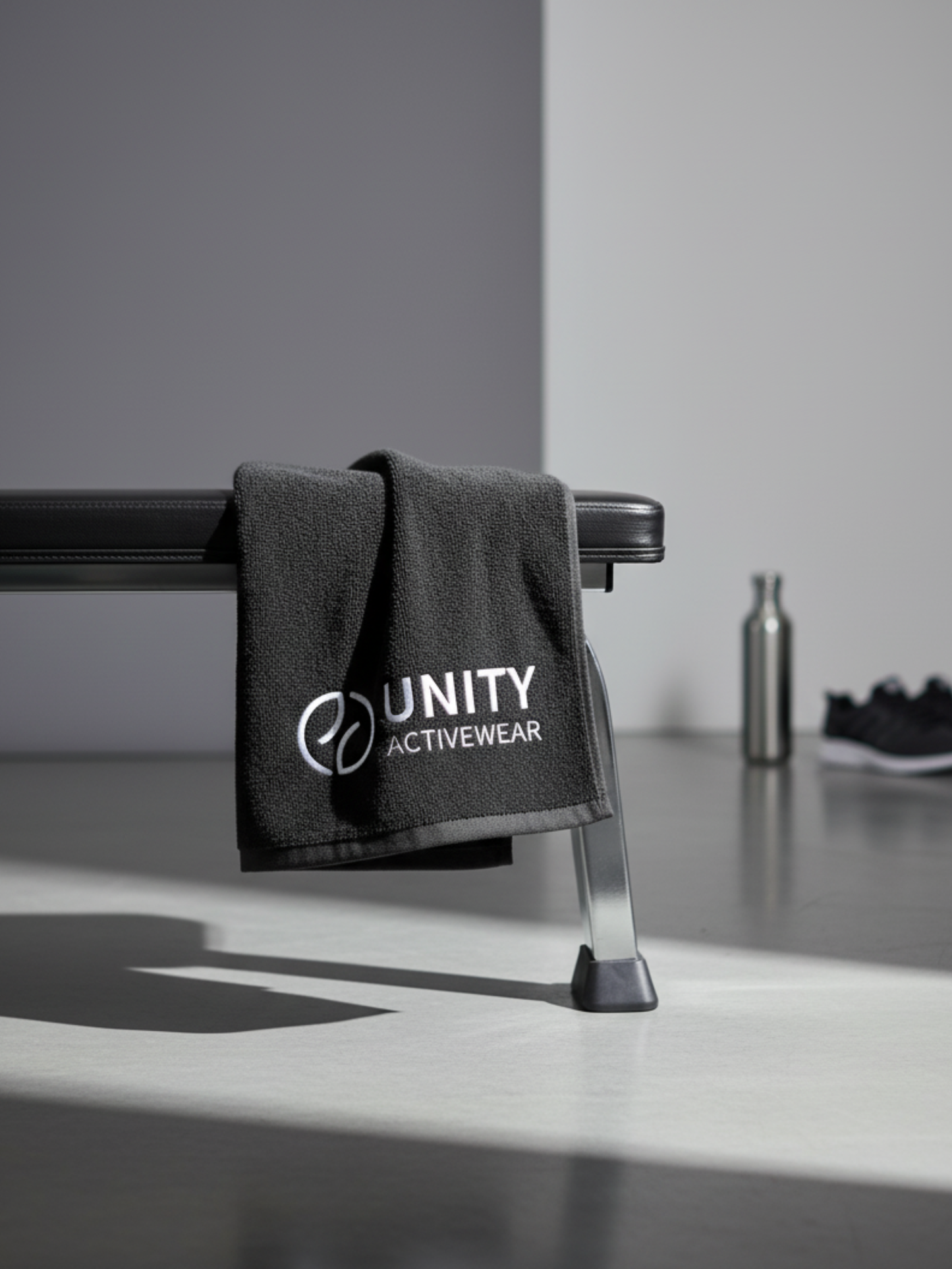 Hooded Gym Towel (With Zippered Compartment)