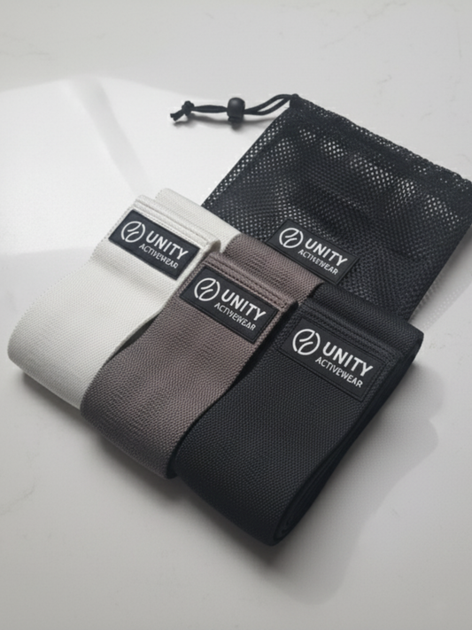 Resistance Bands – Set of 3 (with Storage Bag)